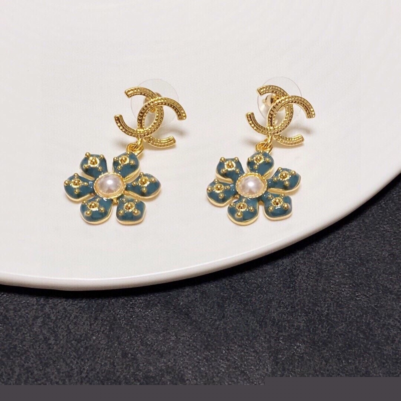 Ch*el earrings